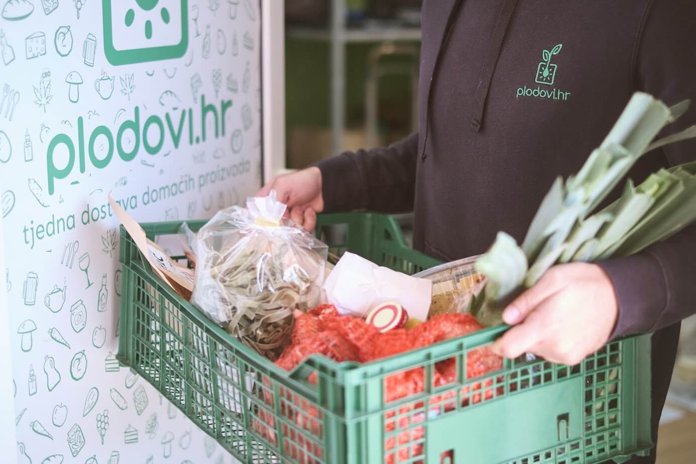 Svježe voće i povrće na tržnici