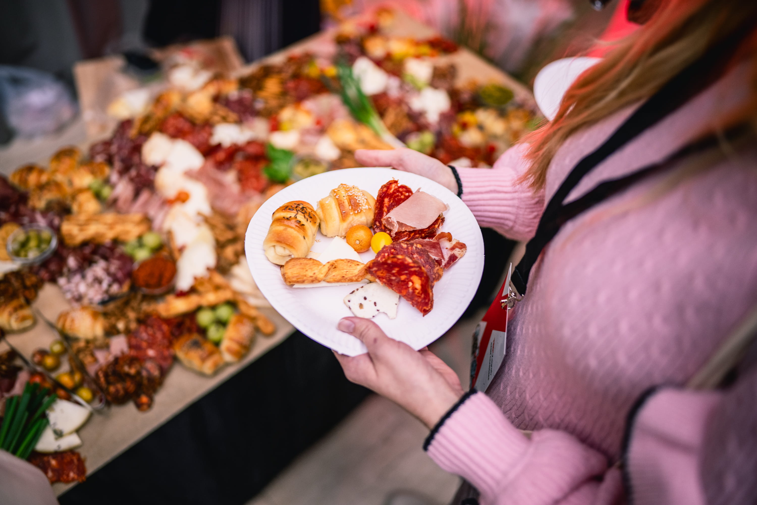 Svježe mediteransko povrće i tržnica