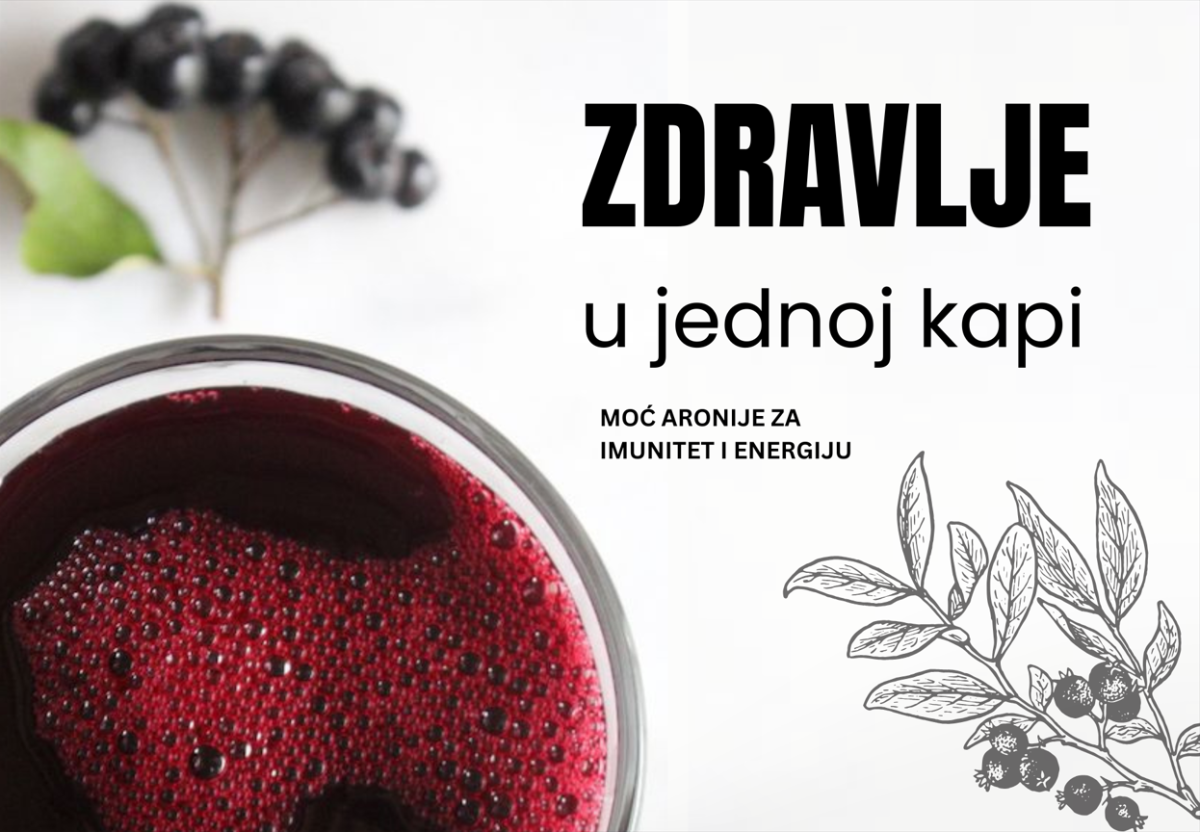 Zdravlje u jednoj kapi - moć aronije za imunitet i energiju