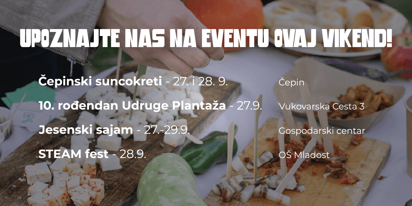 Plodovi na 4 događaja ovaj vikend - ne propustite 