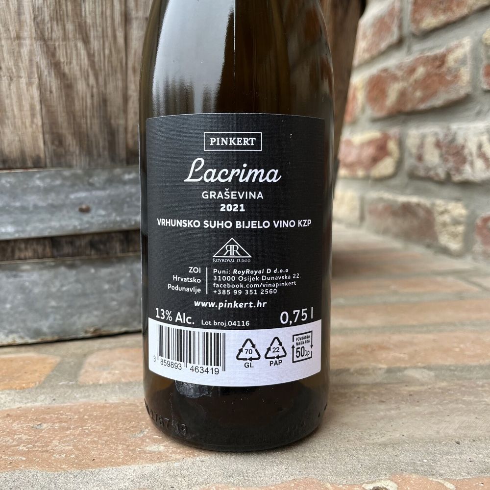 Lacrima Graševina thumbnail 3