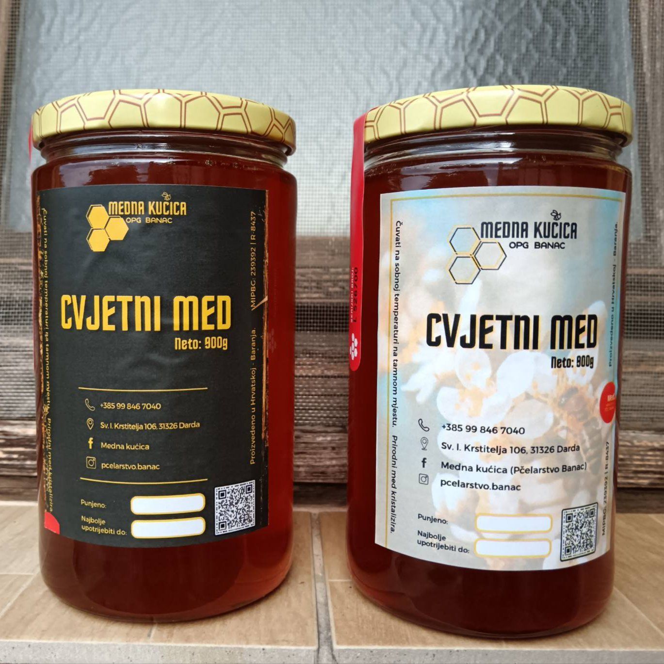 Cvjetni med double (2kom) - Image 1