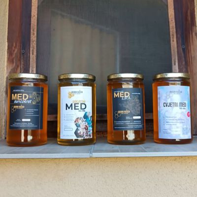 4 vrste meda-pčelarstvo Banac