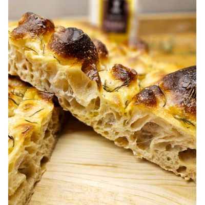 Sourdough focaccia