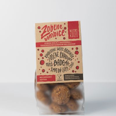 Zobene bombice brusnica/badem