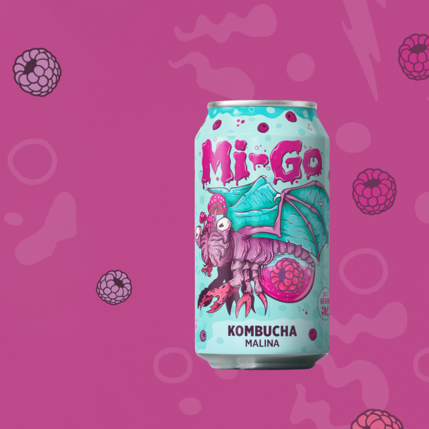 Kombucha - malina thumbnail 2