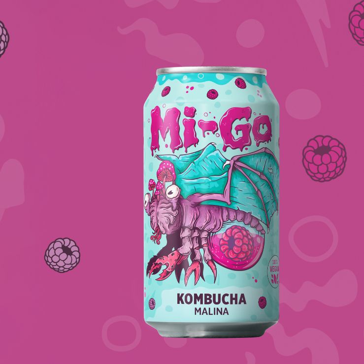 Kombucha s okusom maline - Image 1