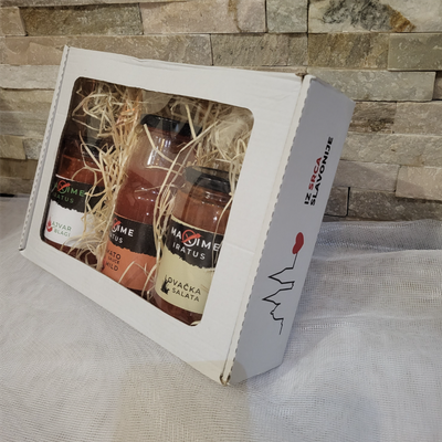 Ajvar + kečap + lovačka salata