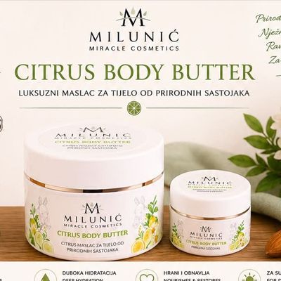 Citrus body butter