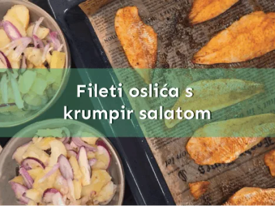 Fileti oslića s krumpir salatom