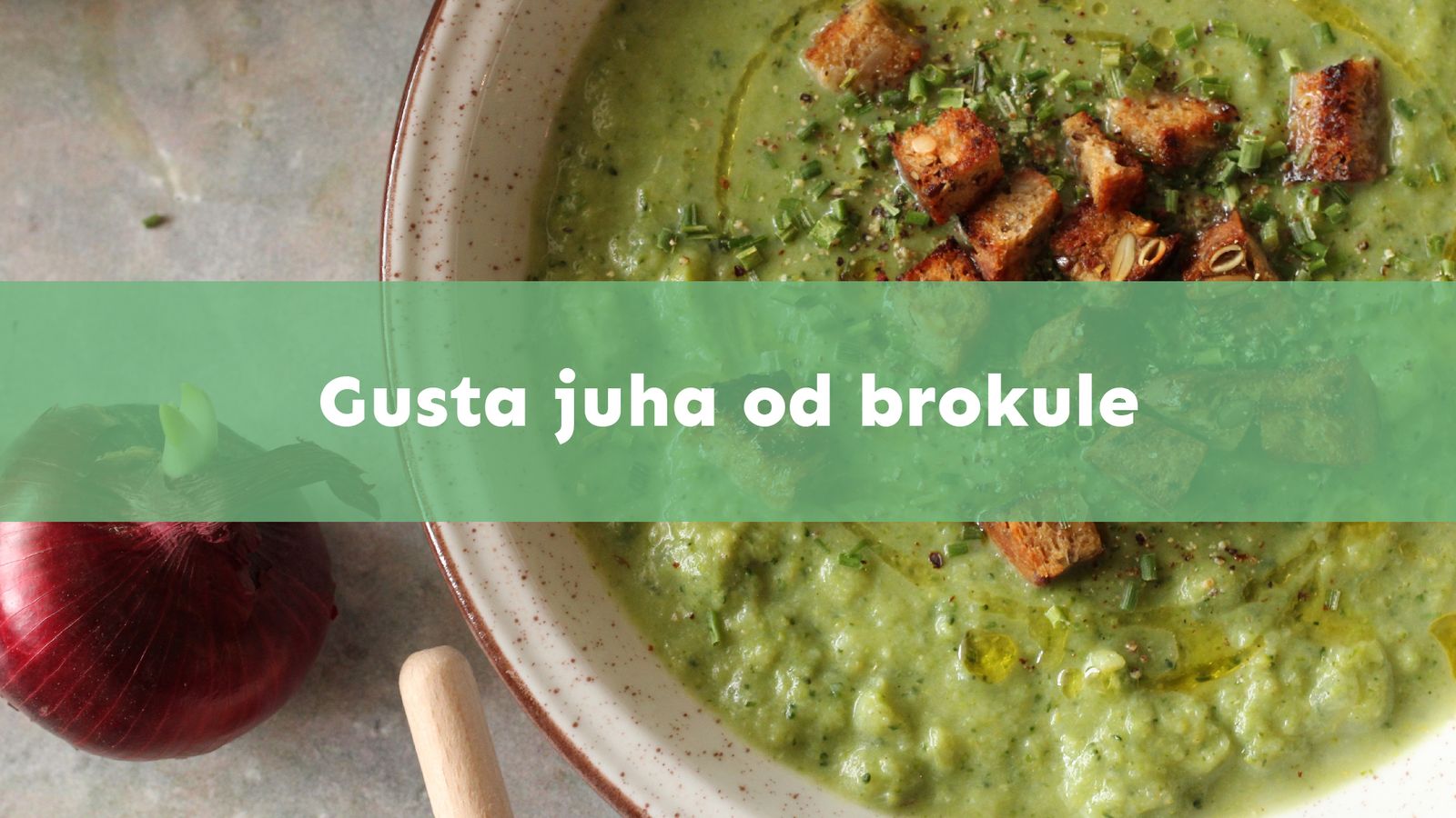 Gusta juha od brokule