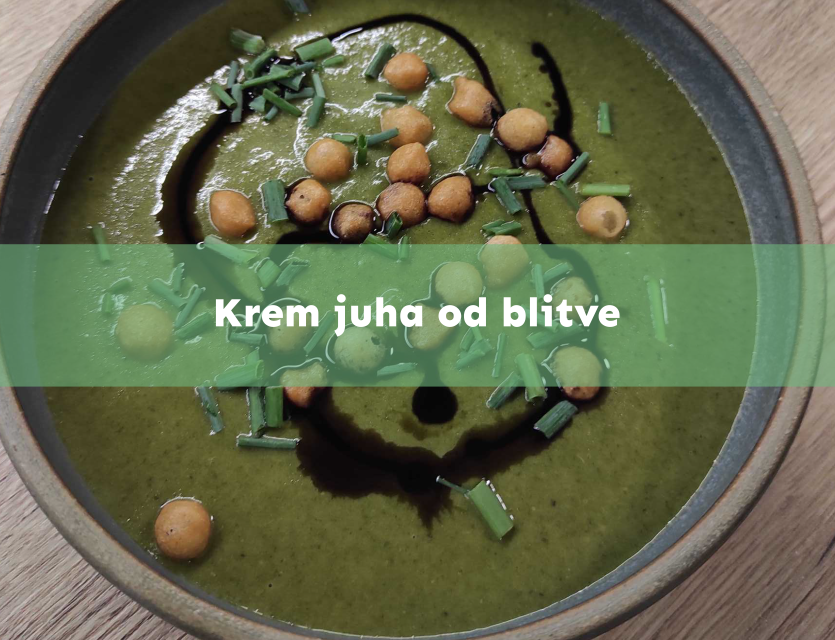 Krem juha od blitve