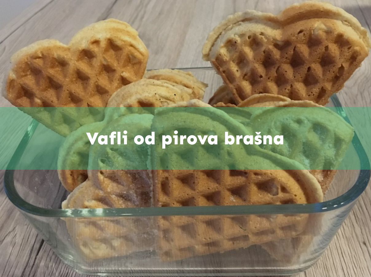 Vafli od pirova brašna