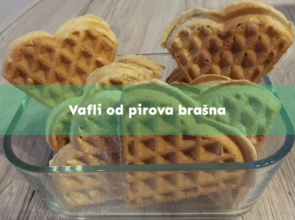 Vafli od pirova brašna